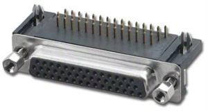 Pan Pacific DHR-H44SR-D Hiden 44/F Rtangle Threaded Pcbmt. D-Sub